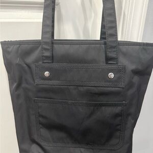 Calvin Klein Black Nylon Tote Bag